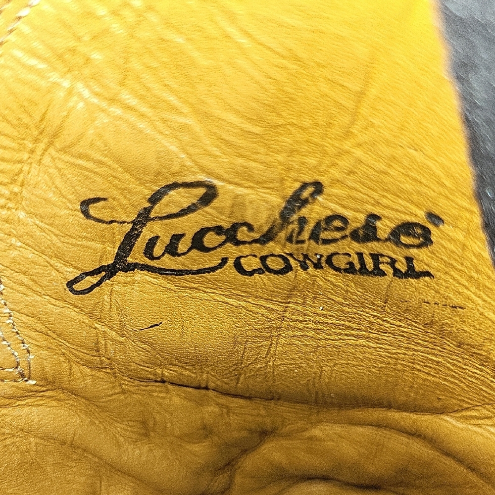 Lucchese Multicolor Patchwork Cowboy Boots - image 2